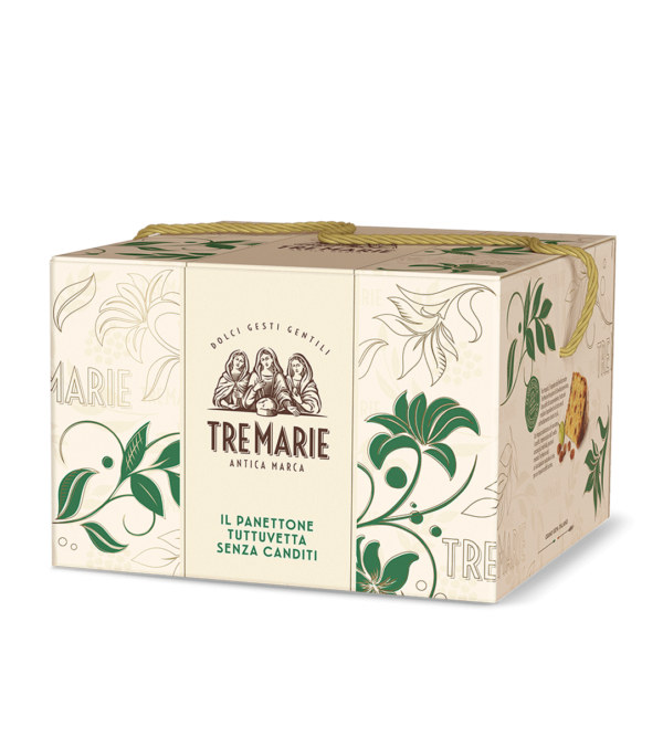 Il Panettone Senza Canditi in scatola regalo